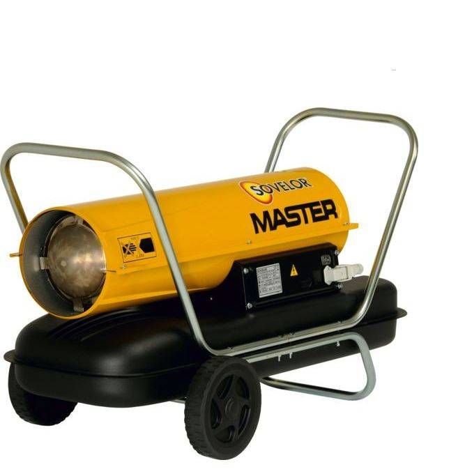 Chauffage fuel air pulsé mobile puissance 29 kw