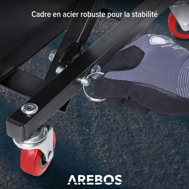 Chariot de Visite Mécanicien - Chariot d’Atelier 150 kg