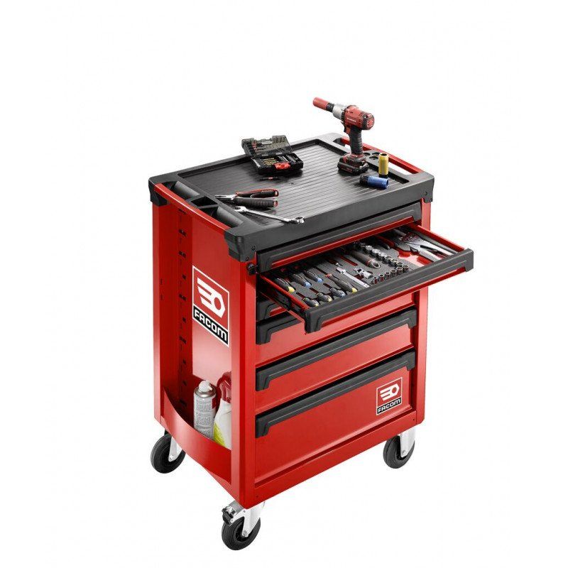 Servante rouge 6 tiroirs ROLL.6M3APF Facom