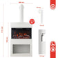 Cheminée Électrique avec Tuyau - Poêle avec Chauffage