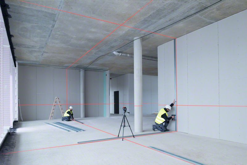 Laser 3 lignes GLL 3-80 Professional + trépied BT 150 Bosch 06159940KD