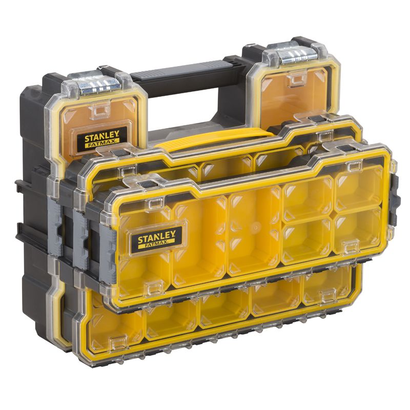 Organiseurs Étanches Fatmax ORGANISEUR ÉTANCHE 14 COMPARTIMENTS AMOVIBLES - FATMAx Stanley FMST1-75779