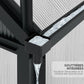 Serre de jardin polycarbonate alu