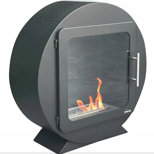 Poêle Éthanol - Design Rond