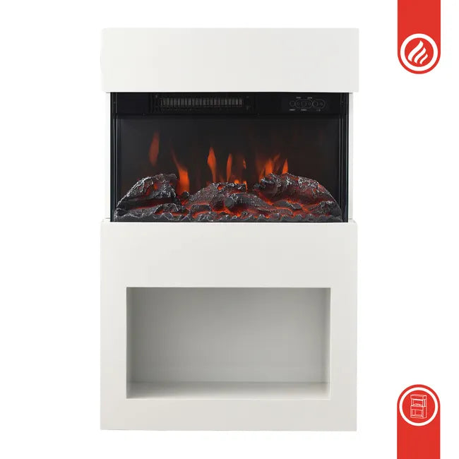 Cheminée Électrique - Poêle Électrique avec Chauffage