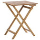 Salon de Jardin Bistrot Table et 2 Chaises en Bois