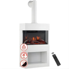 Cheminée Électrique avec Tuyau - Poêle avec Chauffage