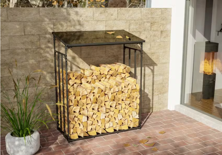 Porte-bûches 130x165 cm