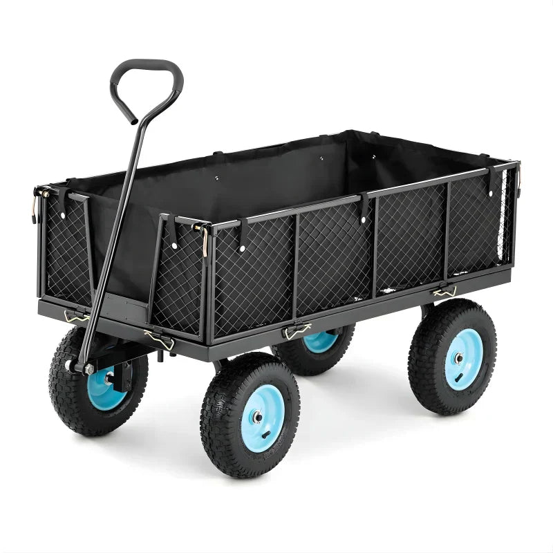 Remorque de Jardin de Plage Pliable - 550 kg