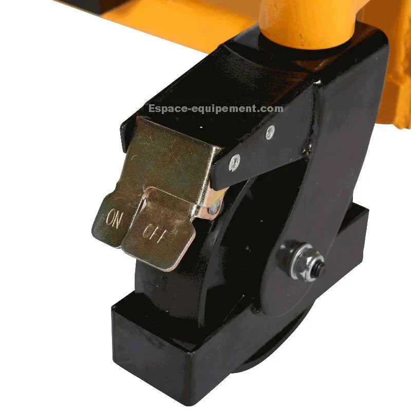 Gerbeur manuel à levée rapide 1200 mm - Capacité 1 tonne