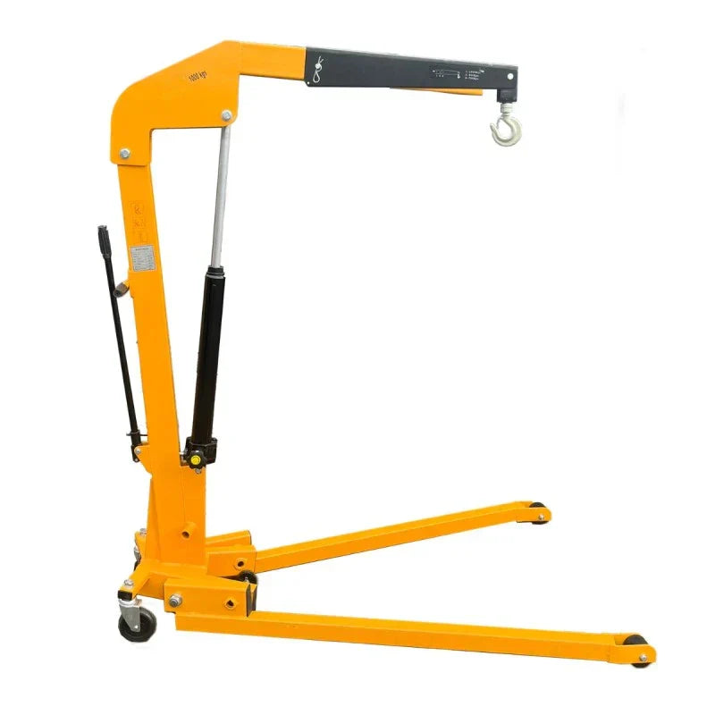 Grue d'atelier hydraulique pliable 1 tonne